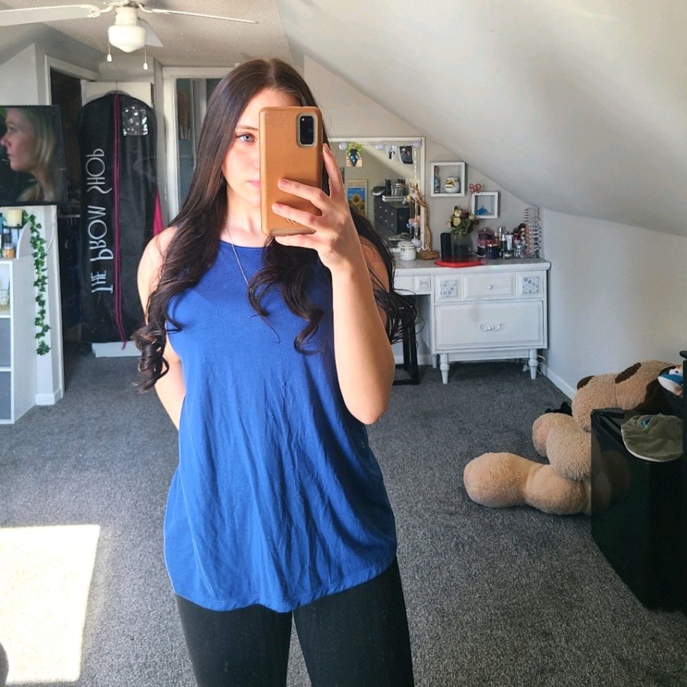 Blue Tank top